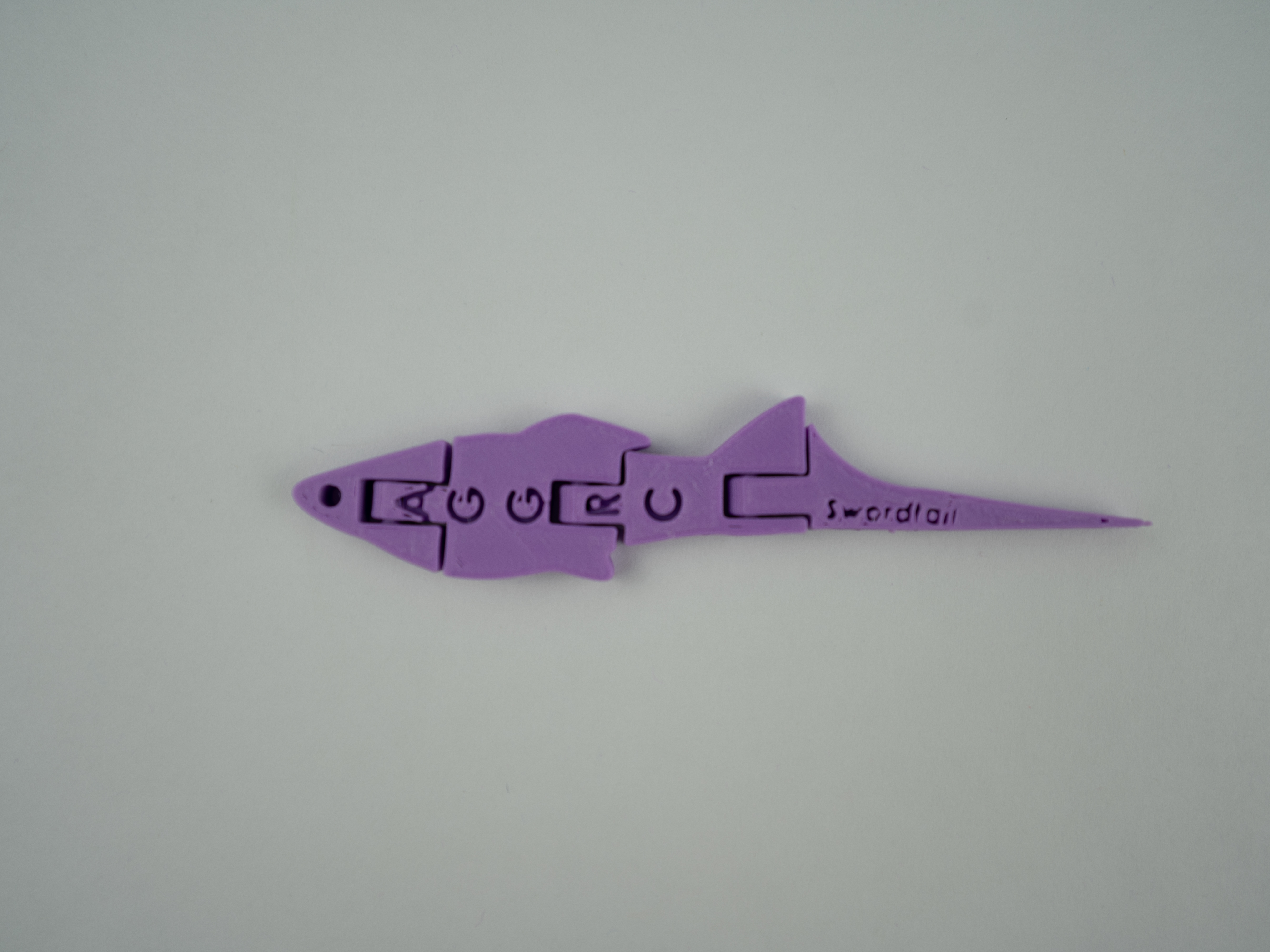 Miniatura 2 do modelo 3D AGGRC Flexi Swordtail