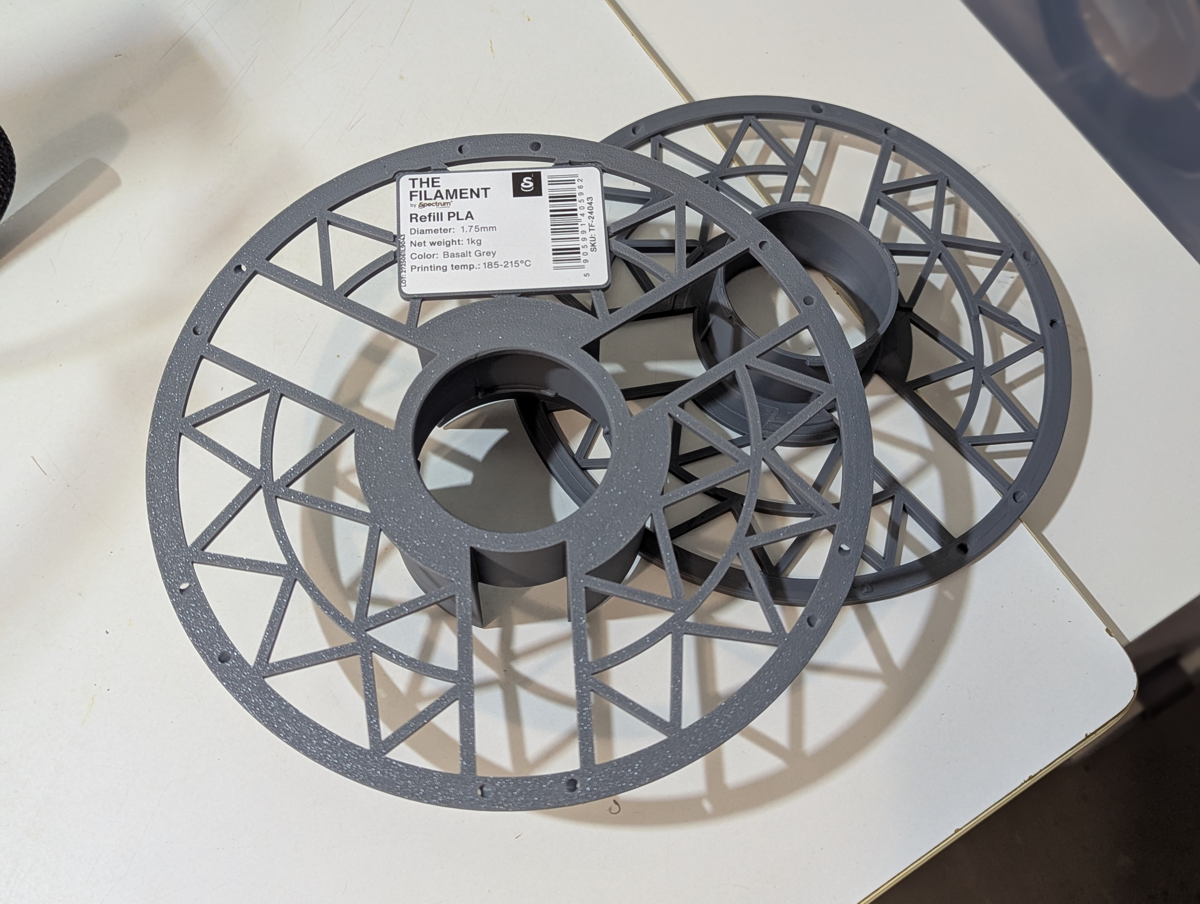 "Removable Spool" by GigantuanDesign for Larger Labels