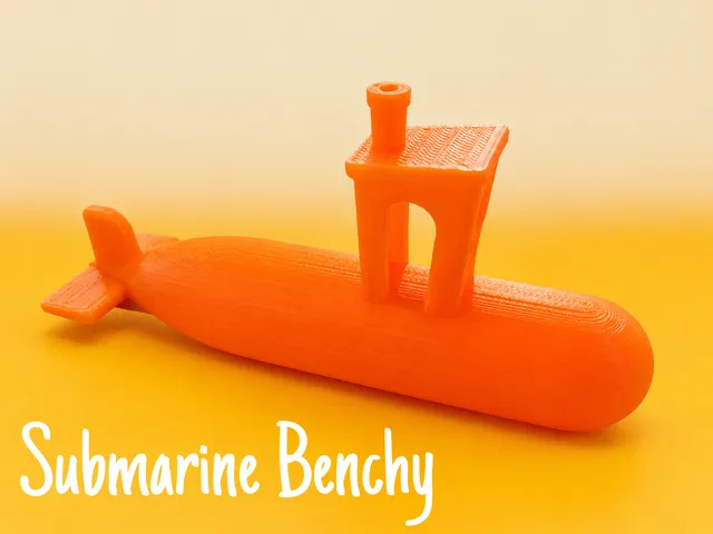 Submarine Benchy Printer Test Model