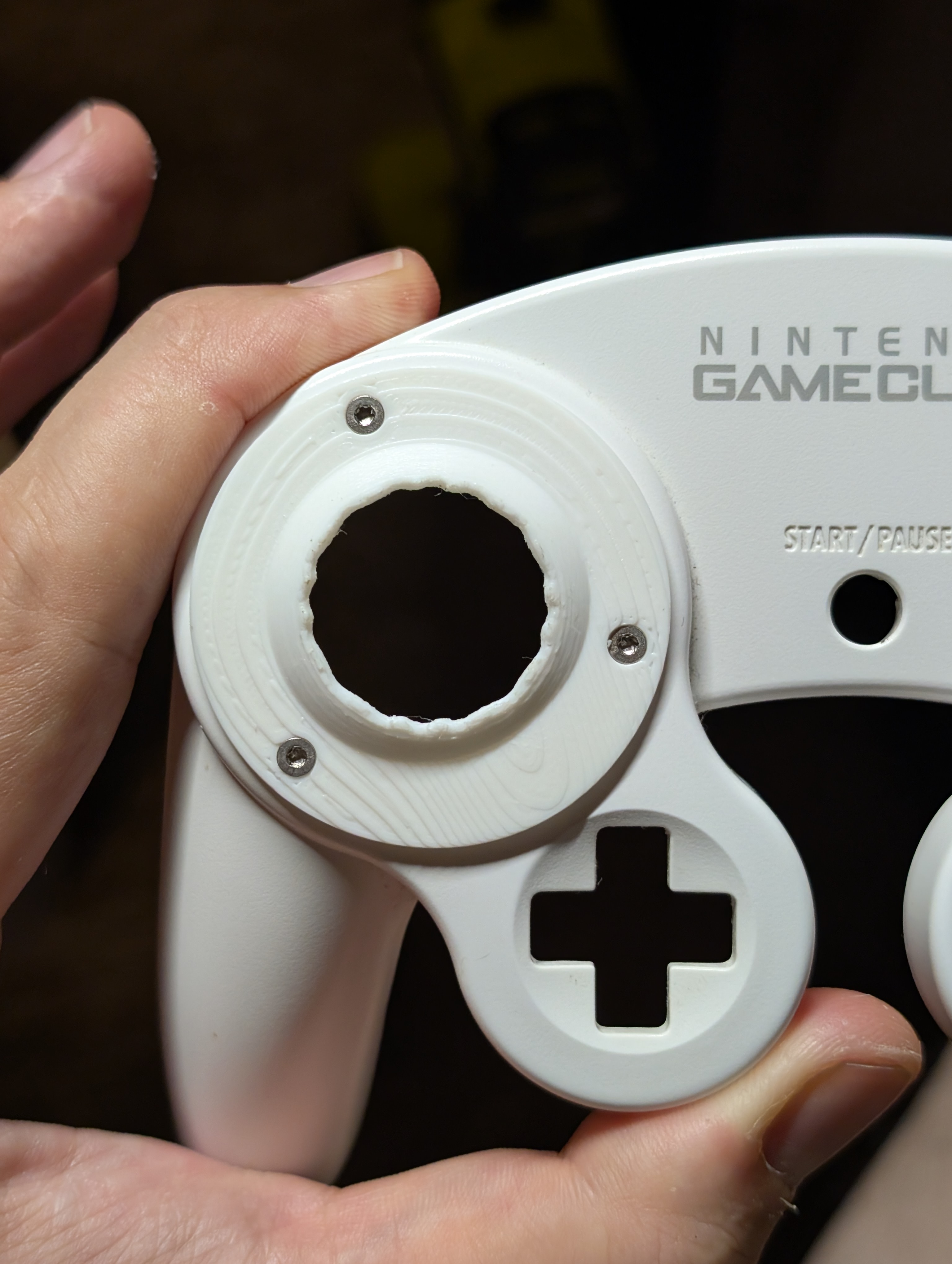 OEM Gamecube Controller Notched Gateplates
