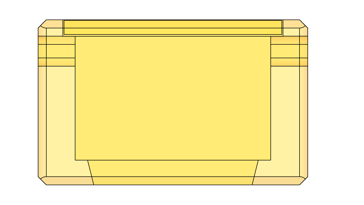 Miniatura 3 do modelo 3D Inline switch using  snap-in panel switch