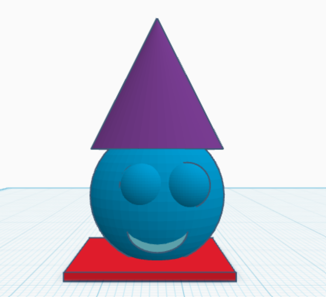 Dunce cap smile