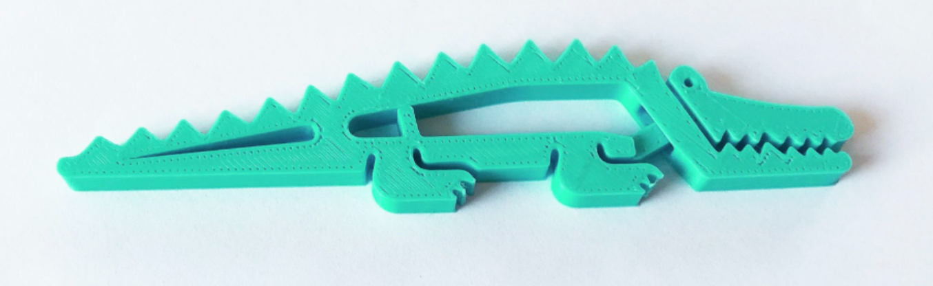 Miniatura 2 do modelo 3D Grumpy Crock Clip