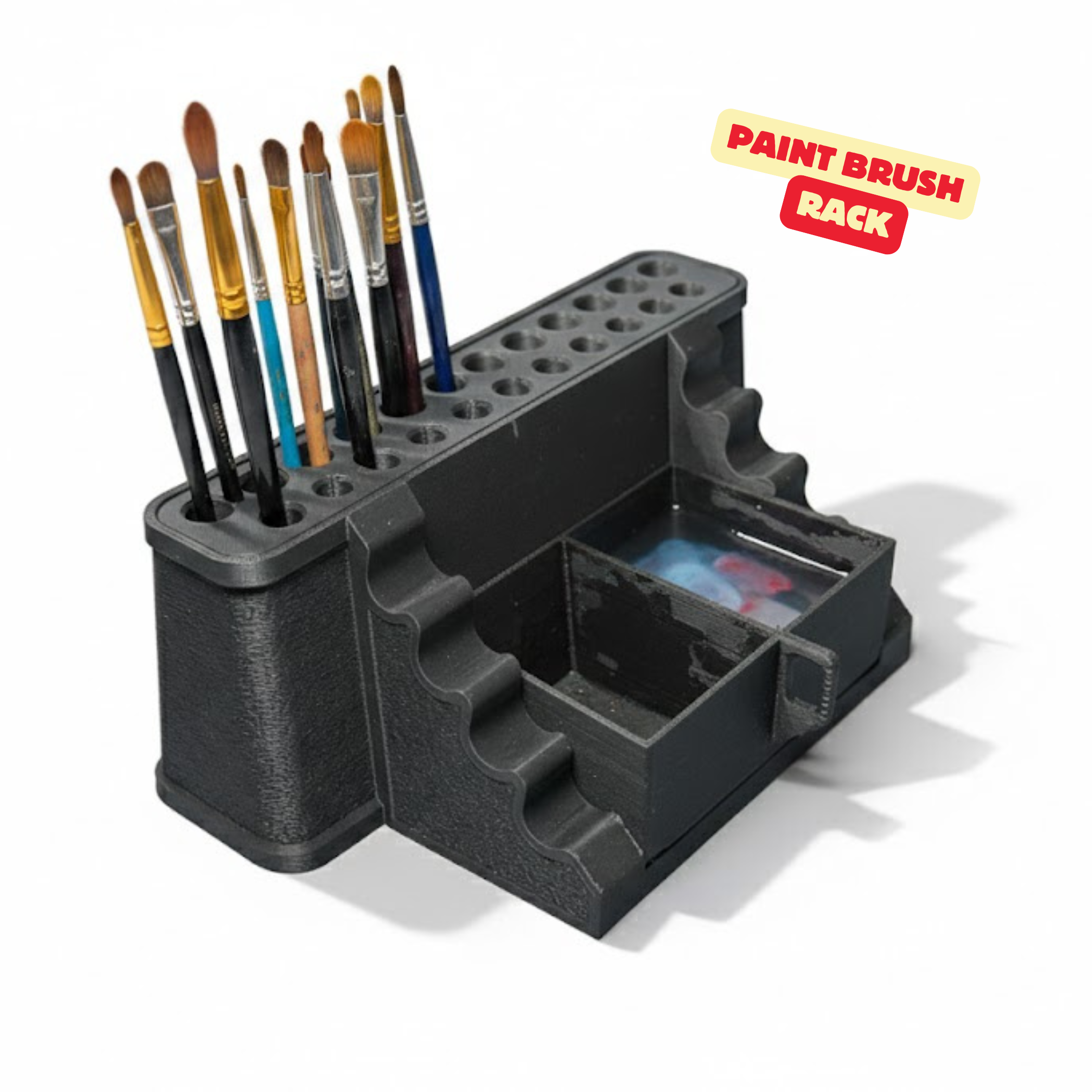 PAINT BRUSH RACK / PAINTING RACK / PAINT TOOLS / ORGANIZER / BRUSH RACK / WORKSHOP TOOLS