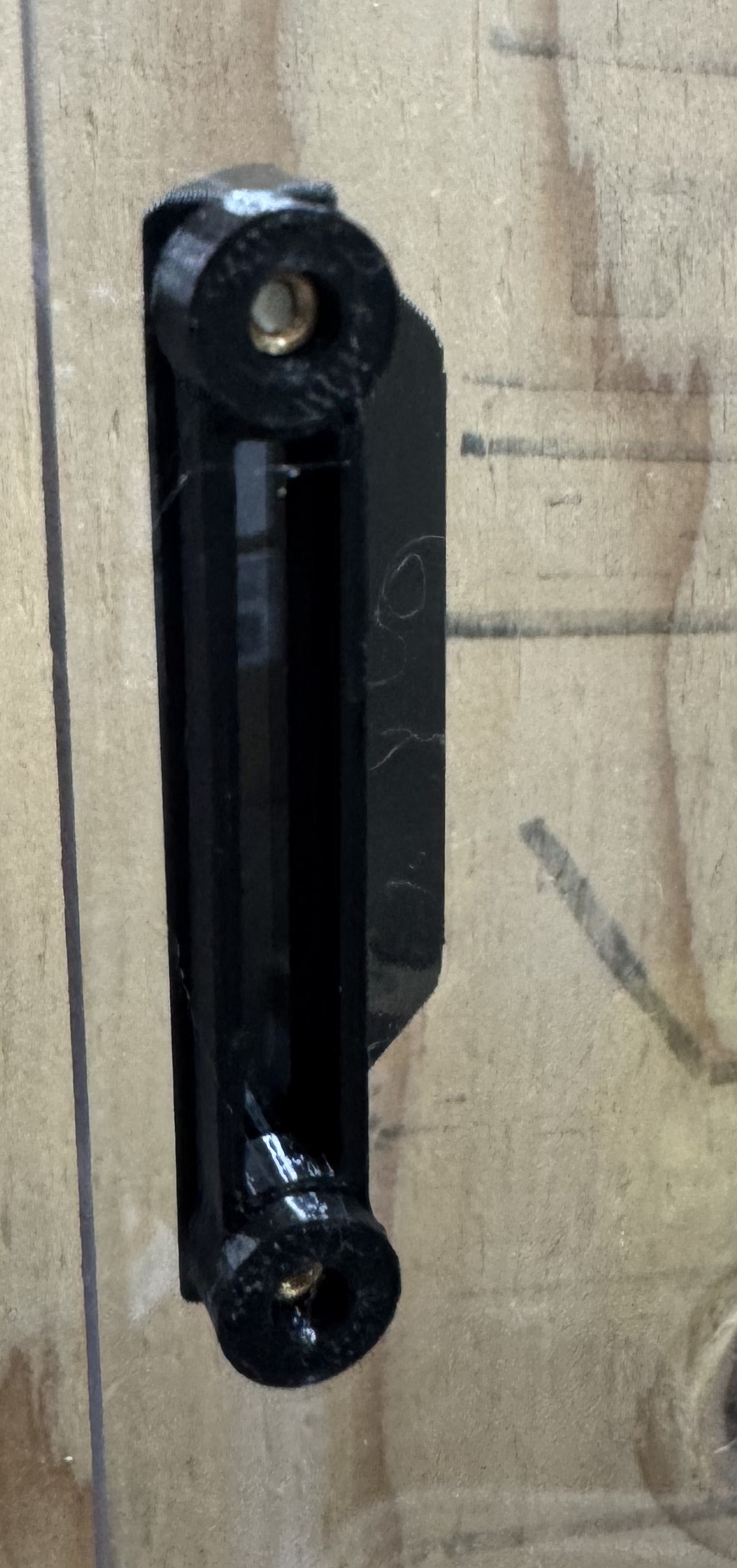 enxlosure door handle backer