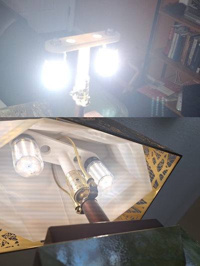Dual Bulb Hanger - no power