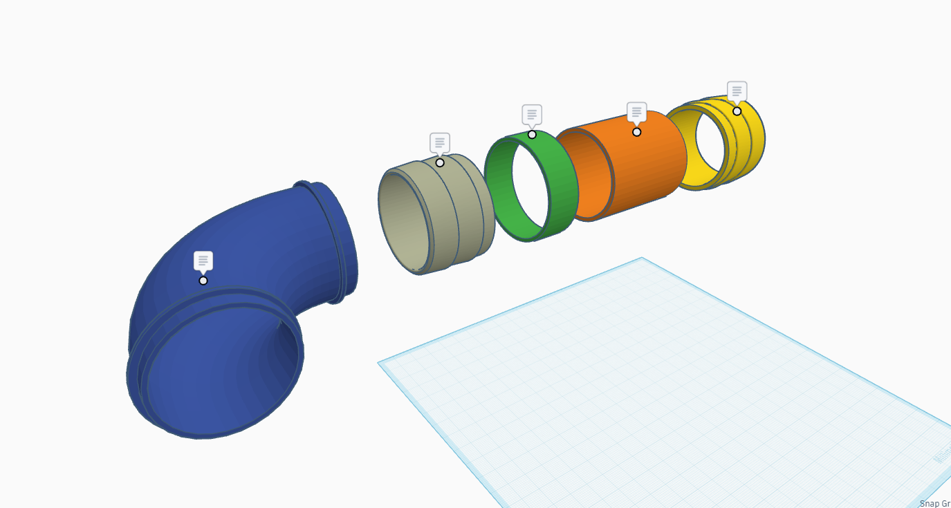 Deisel heater pipe