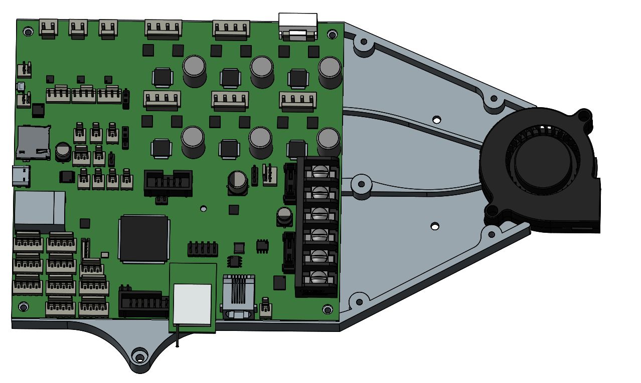 Snapmaker J1 Halter für - holder for Duet 3 6HC — thumbnail 2