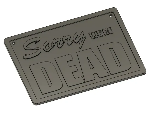 Sorry We're Dead Remix