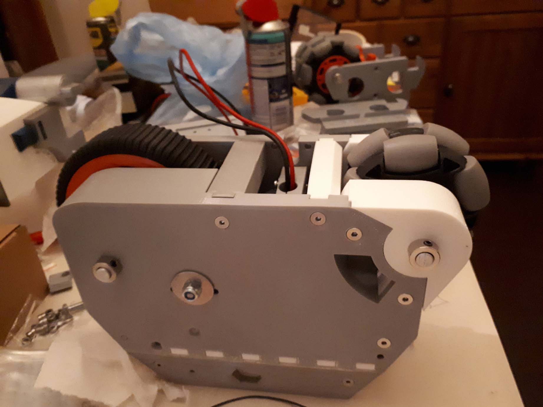 R2D2 Gear Cover for Mr. Baddeley's Mk3 foot drive by JellyBitz