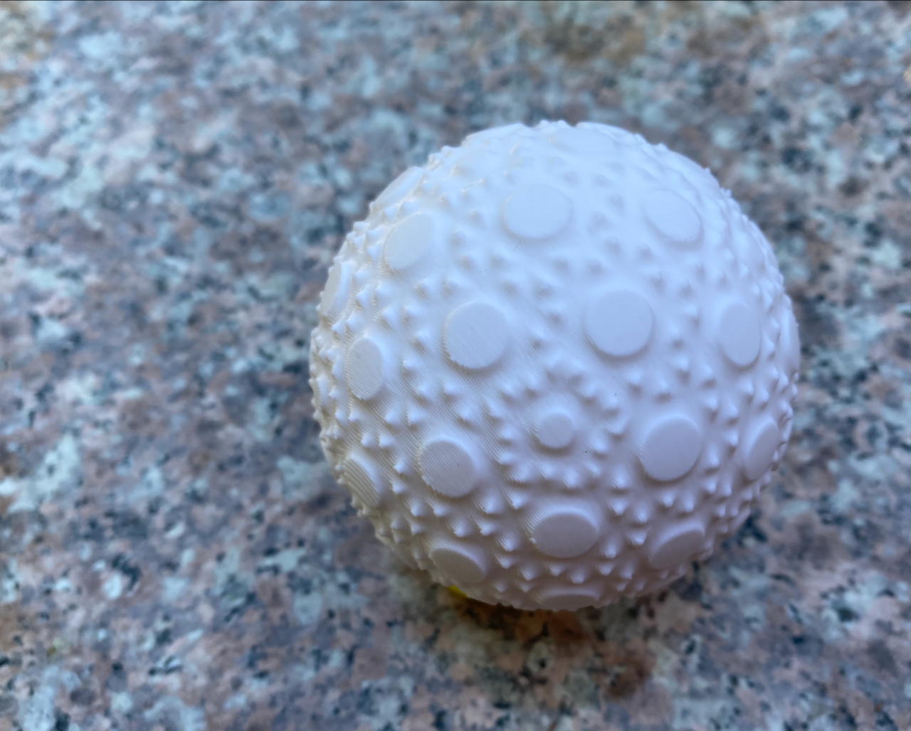 Clay Stamp Balls 05: Exotic Dodecahedron