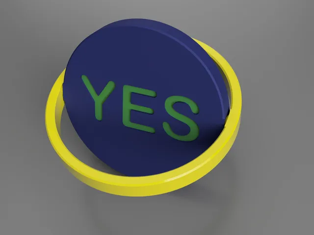 Decision maker fidget spinner - Print in Place - No supports