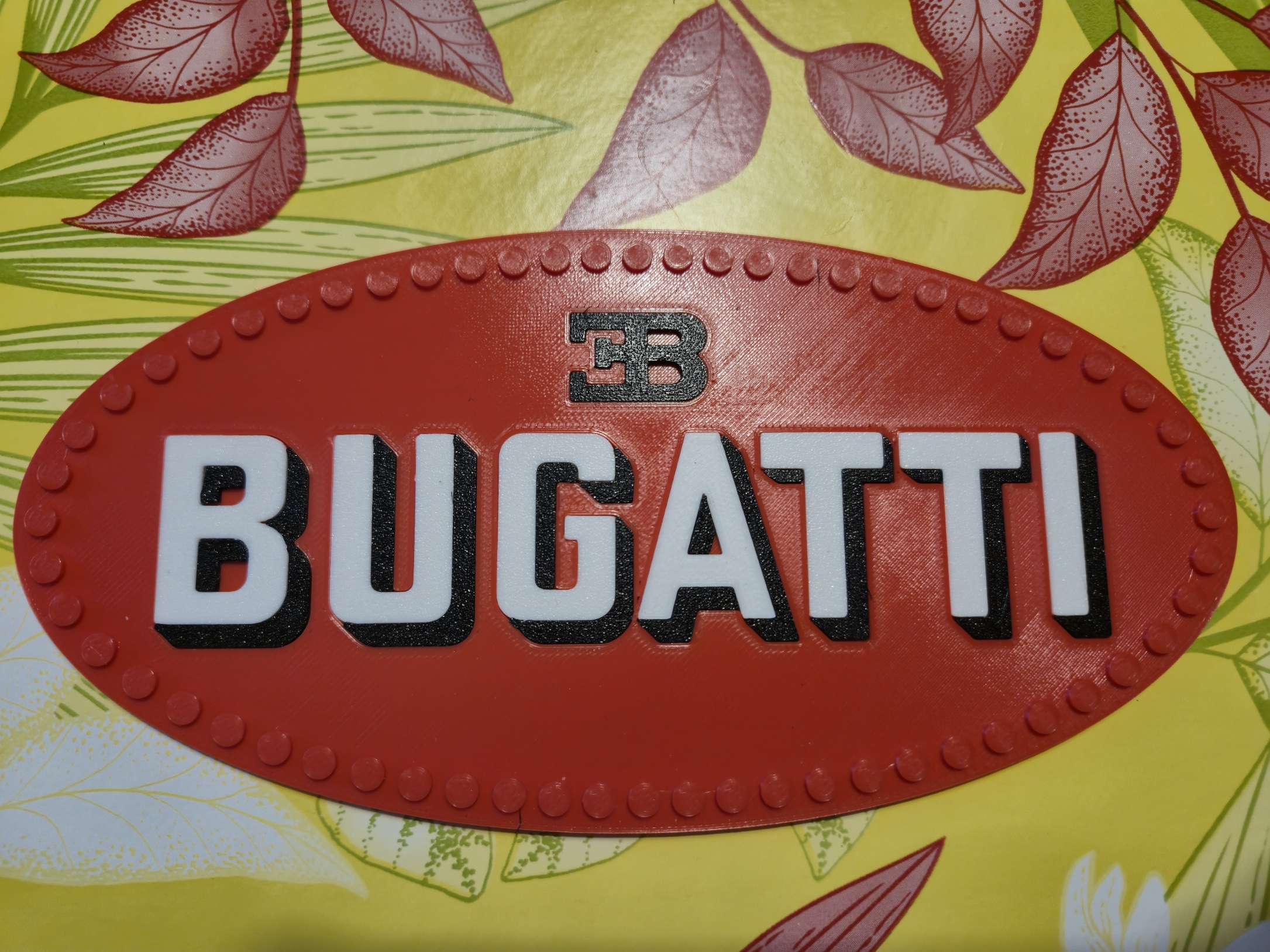 Miniatura 2 do modelo 3D Logo Bugatti
