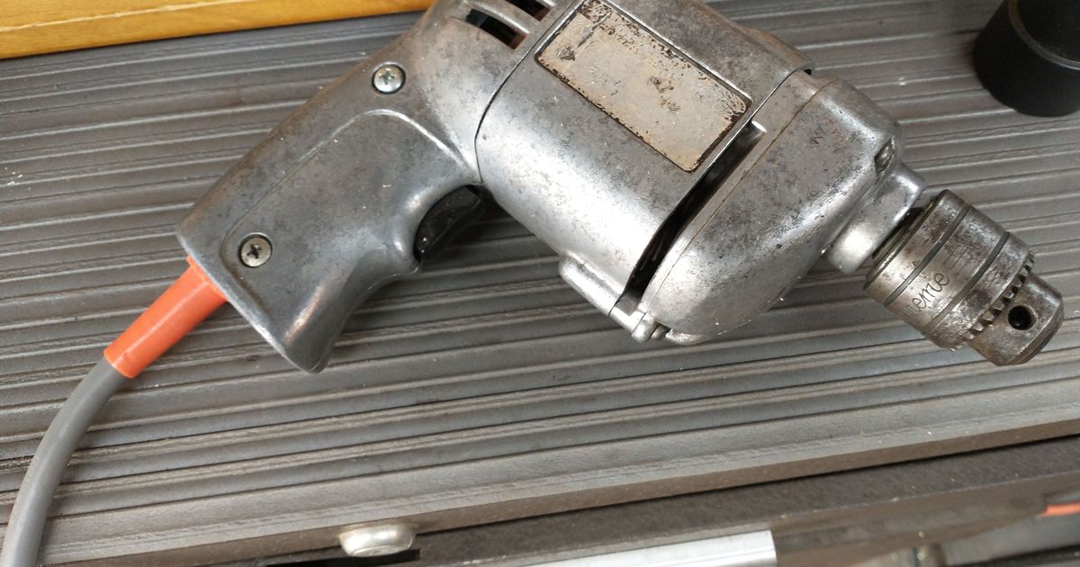 Power tool cord strain relief by FrankB Download free STL model