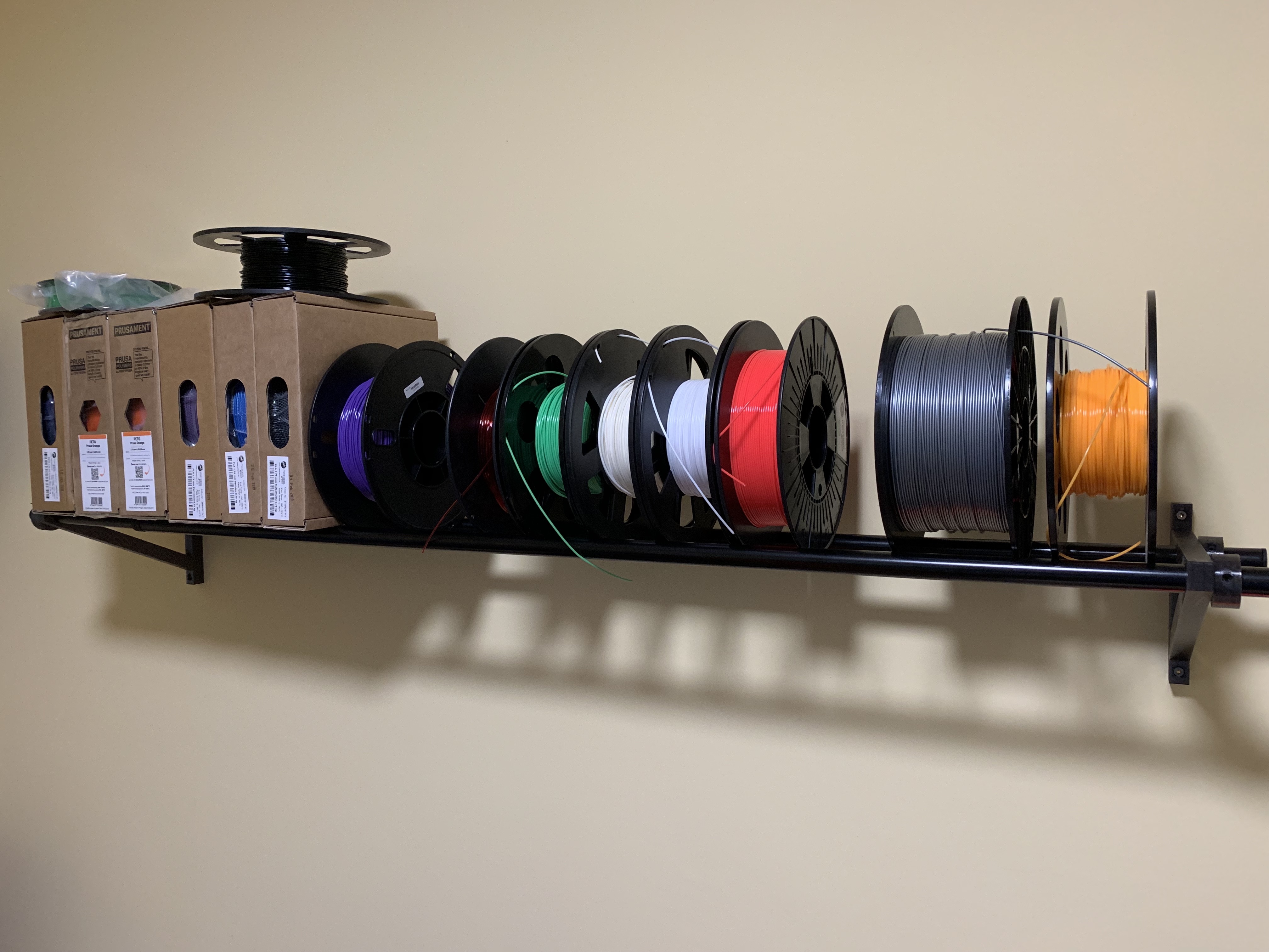 Filament Spool Shelf | IKEA RÄCKA