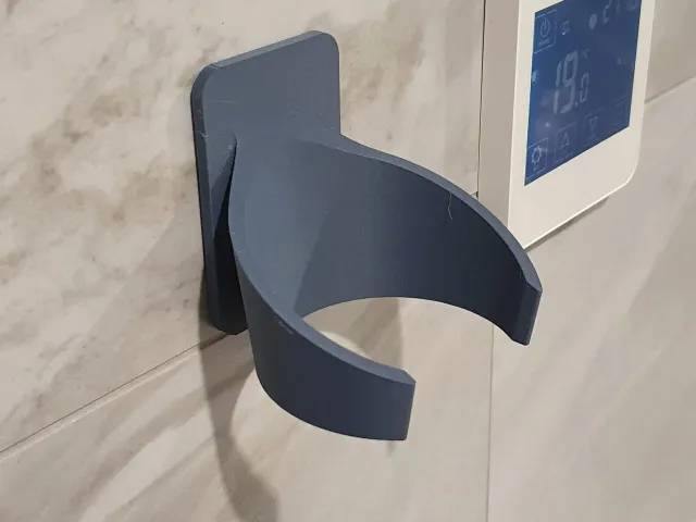 Hair Dryer Holder for Command Velcro Strips