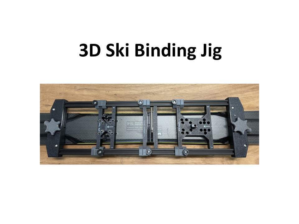 3D Ski Binding Jig by MottN Download free STL model
