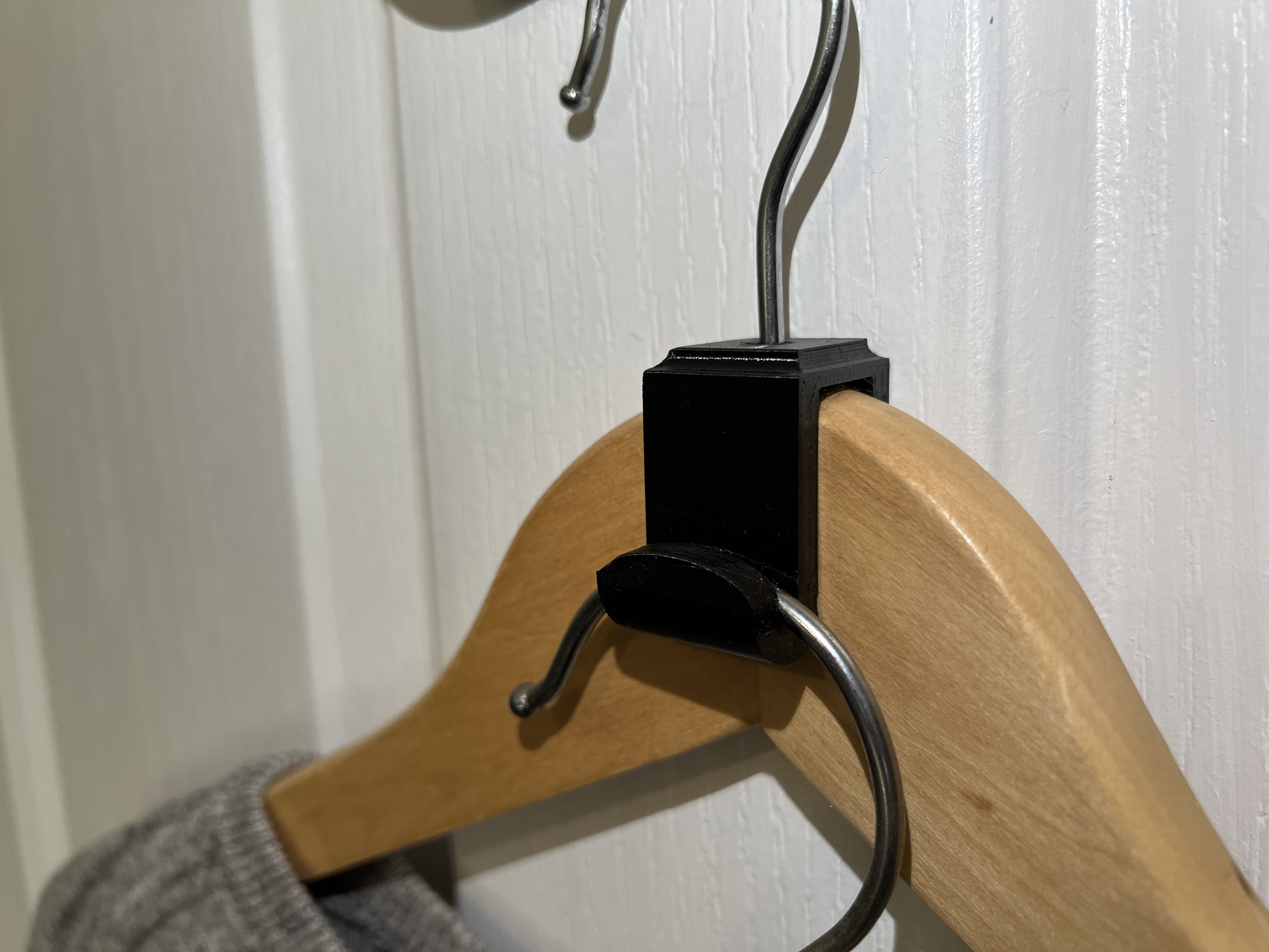 Additional coat hanger hook by Simon Download free STL model