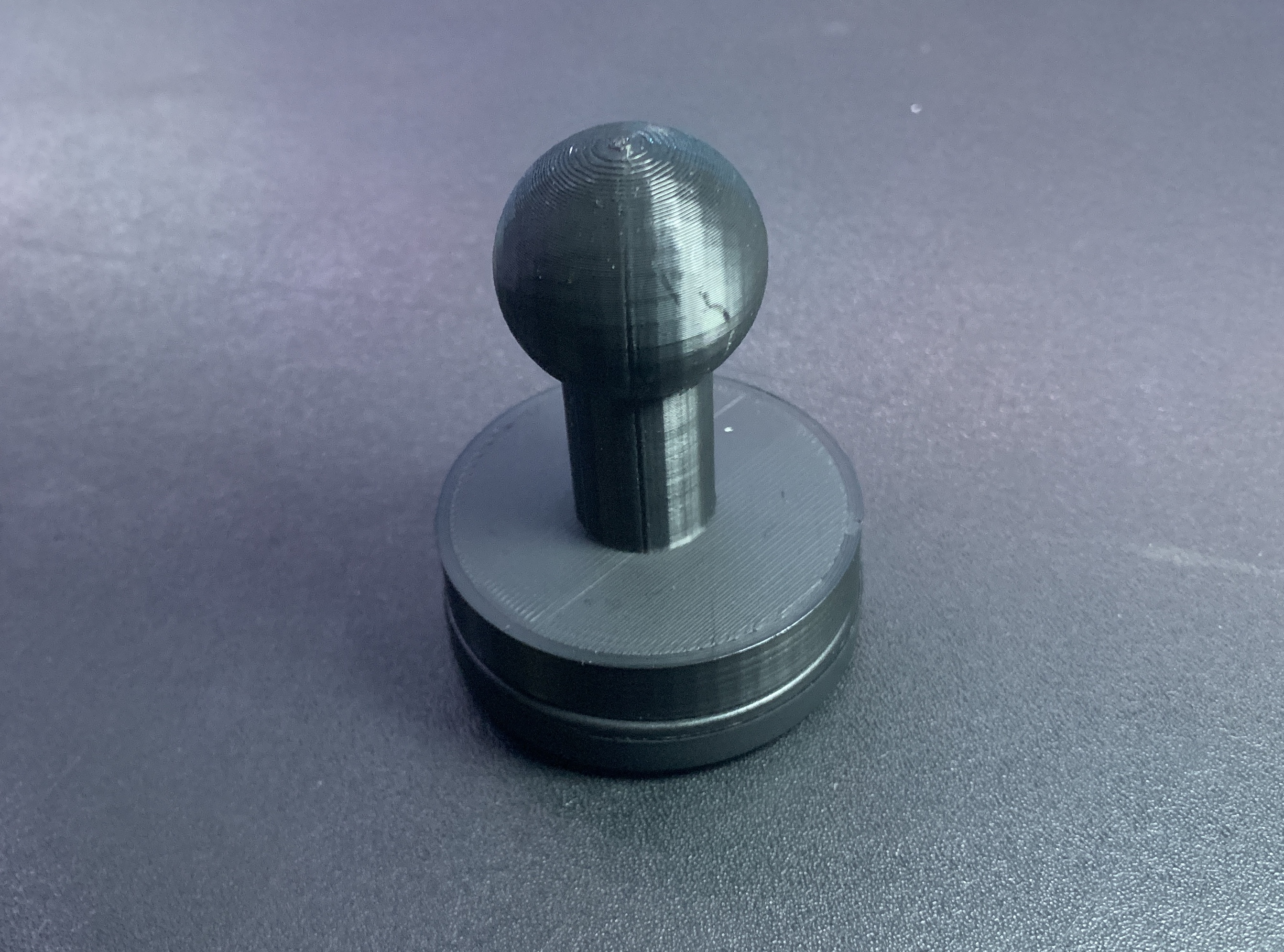 Miniatura 2 do modelo 3D Ram Ball Magnet Mount