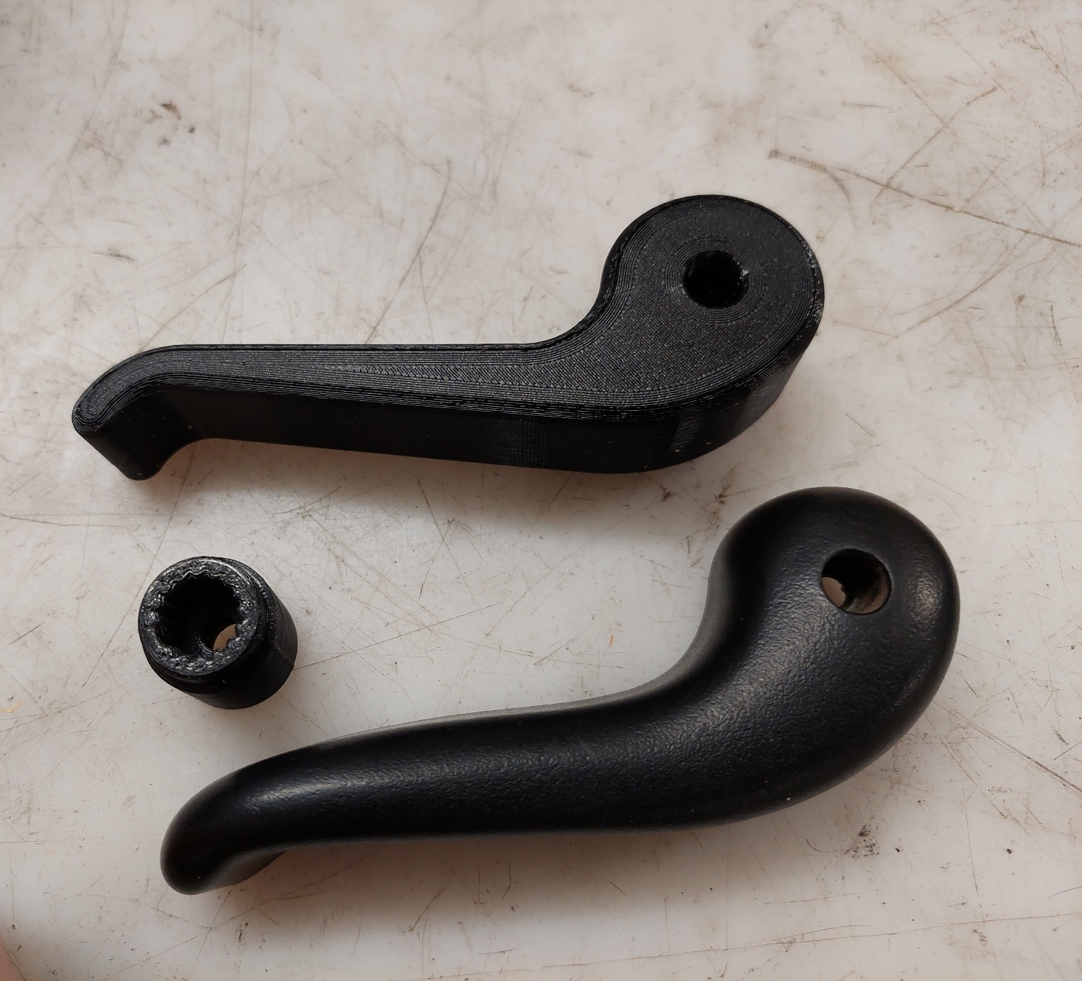Dodge Ram (2nd gen) seat recline lever, may fit others.