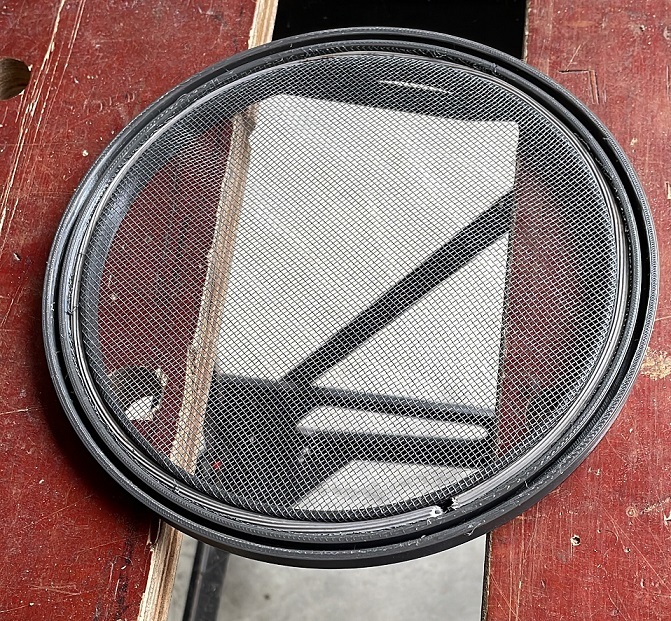 Fly Screen for ventilation tube end