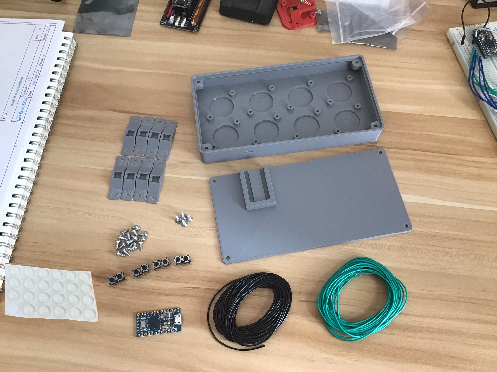 Miniatura 2 do modelo 3D Simple Midi Controller