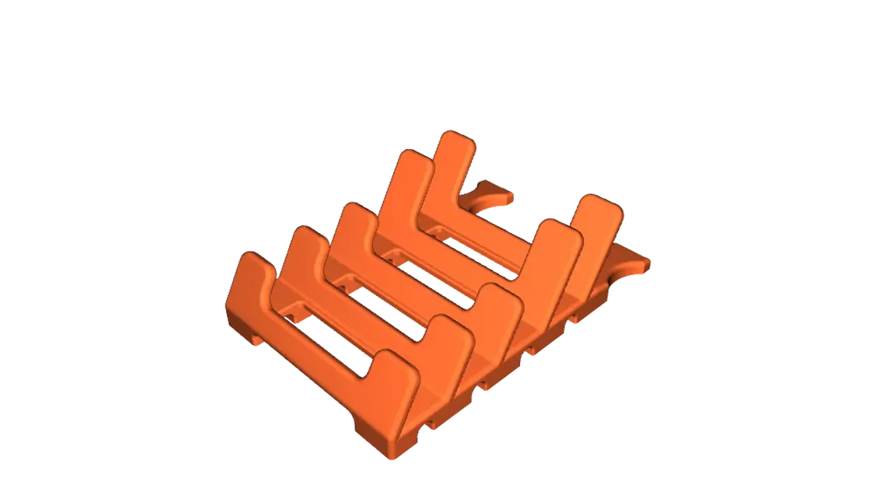Multiple Phone and Tablet holder by LeoGon | Download free STL model ...