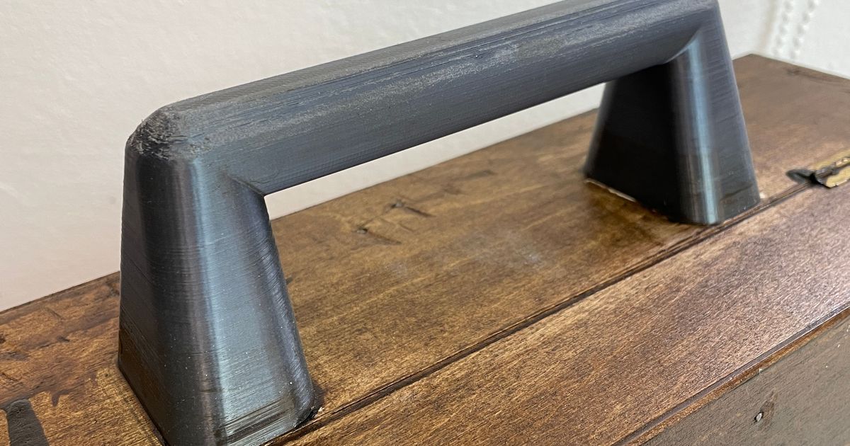 handle for suitcase or drawers by TAB Download free STL model