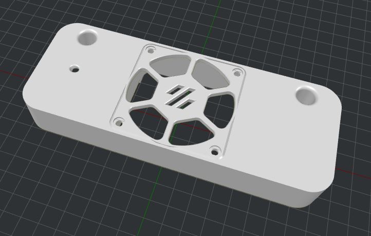 Voron backplate with 6020