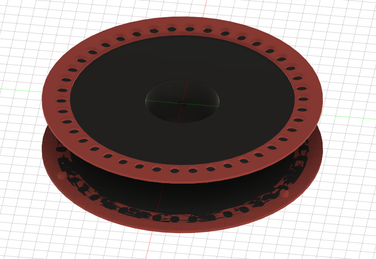 PrimaCreator 500g spool extender for 180mm spools for Bambu Lab X1 AMS