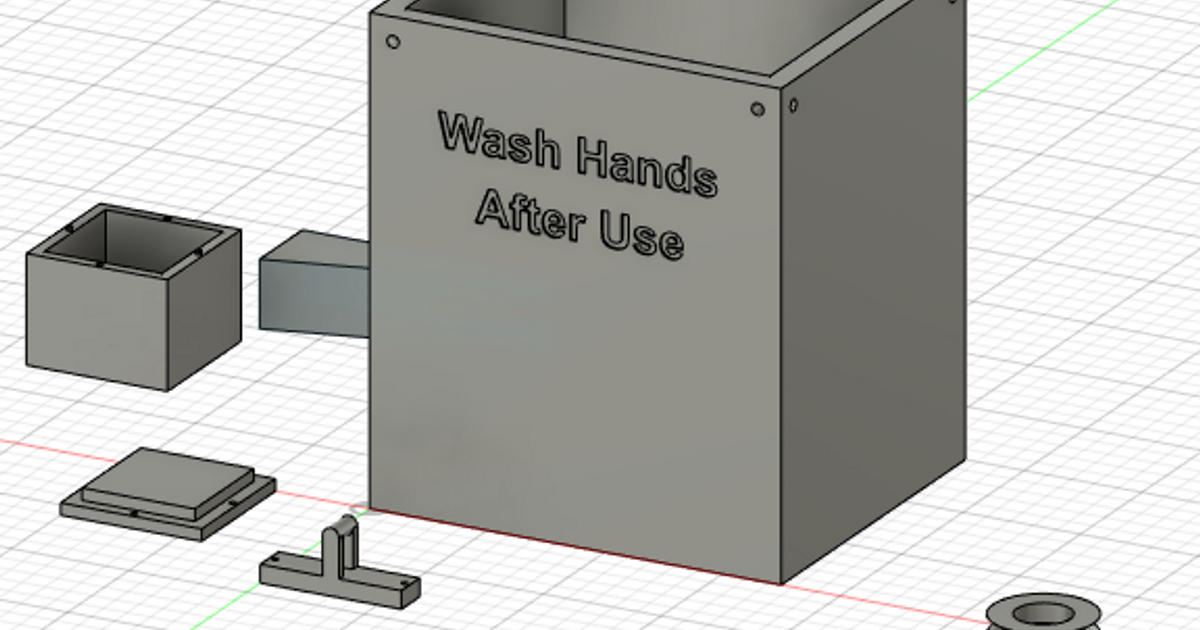 Pulley System for Your Balcony by ee!eeeeeeee Download free STL model