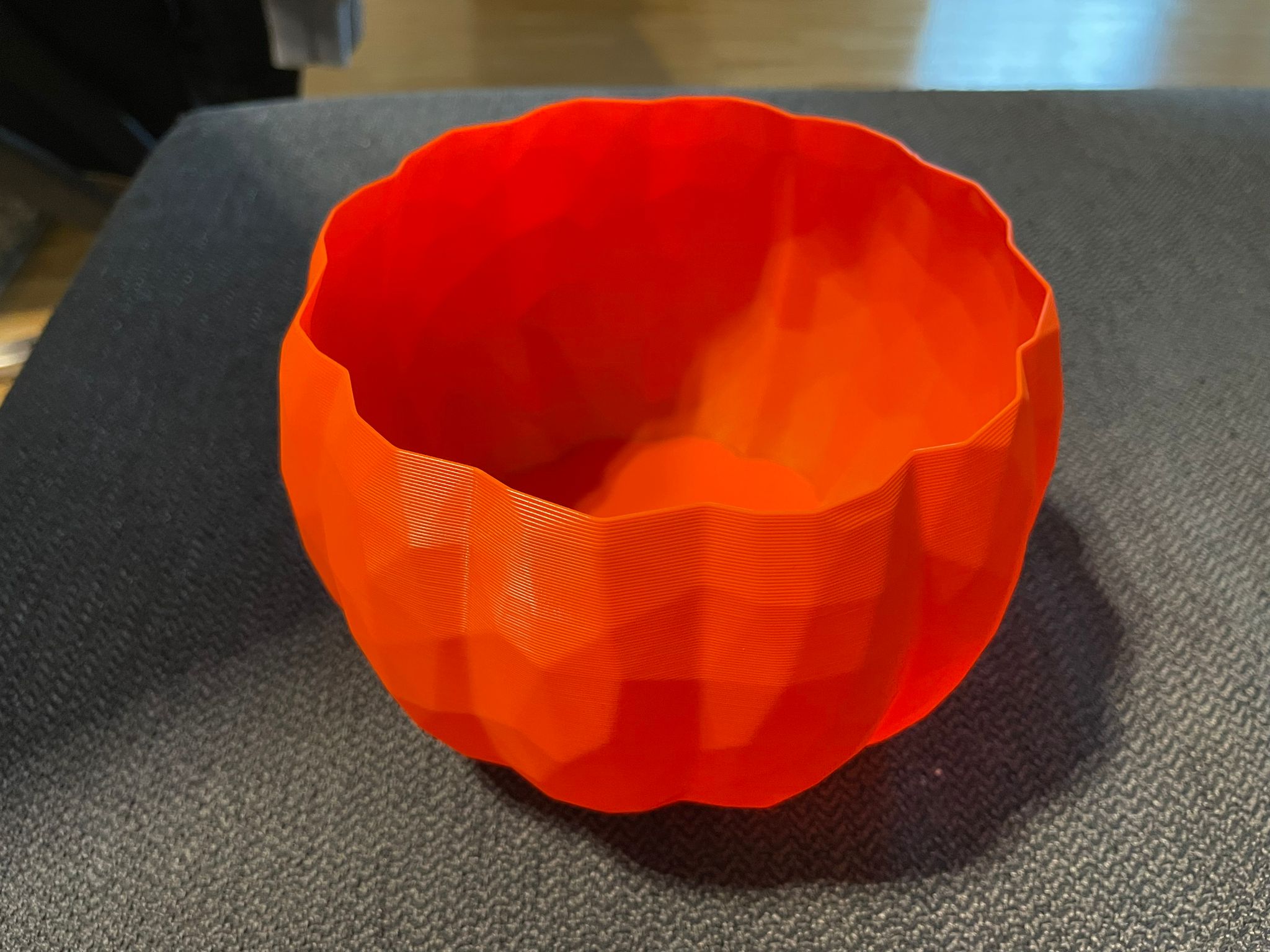 Pumpkin candy bowl