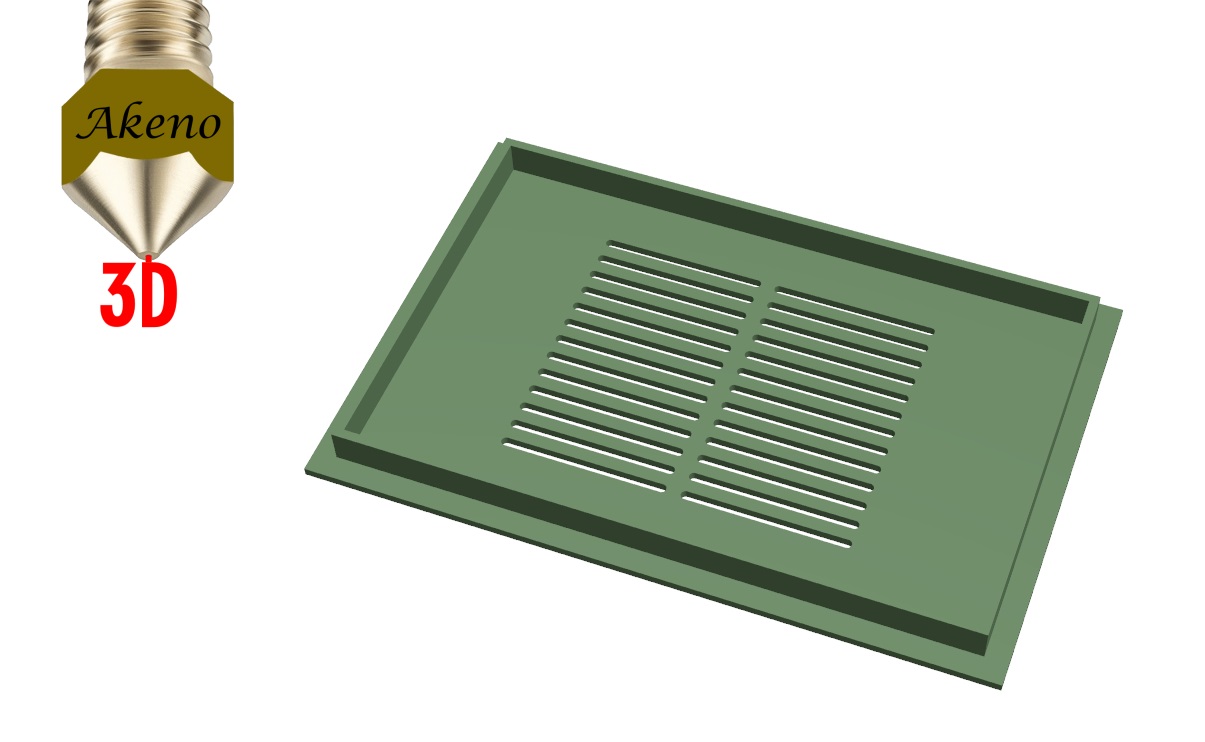 Ventilation Grille / Air-Grille 150mm x 100mm x 10mm