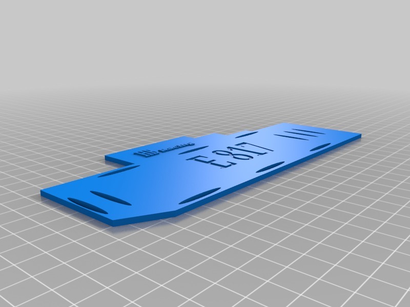 Support lipo E817/v2 HB Racing