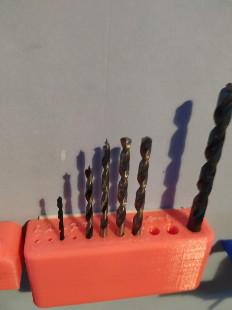 Simple Drill Holder Stand for Wall or Desk