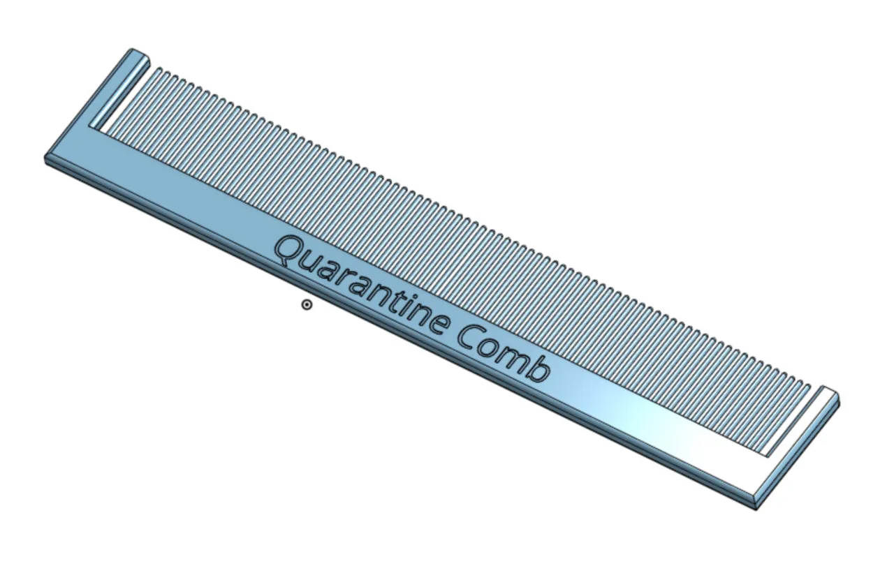 Comb by Tony A. | Download free STL model | Printables.com