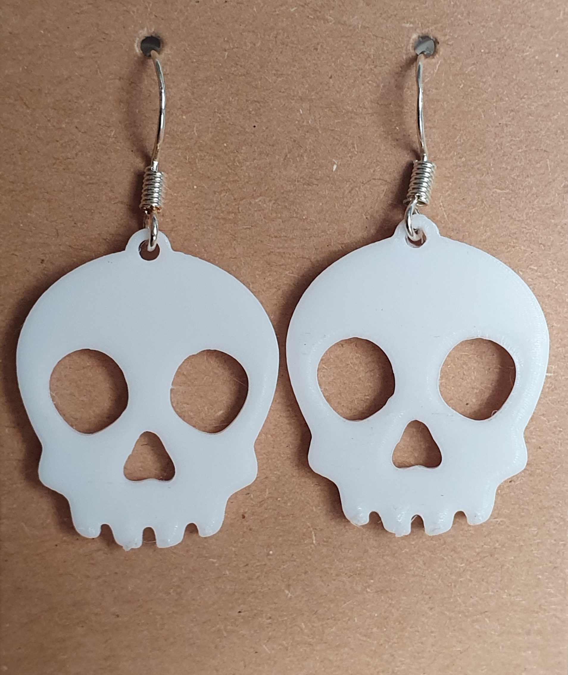 Skull earrings halloween