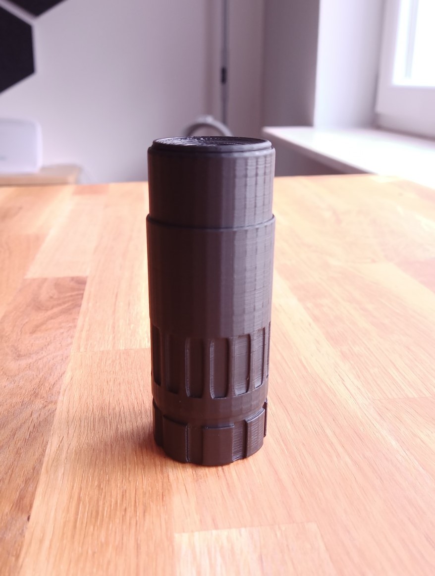 Airsoft Stubby Silencer/Blast Shield CCW
