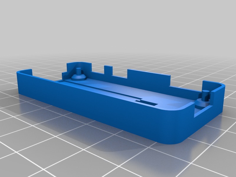 Miniatura 2 do modelo 3D Raspberry Pi Zero Camera case
