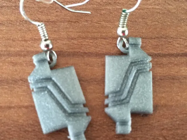 Stargate Replicator Earrings