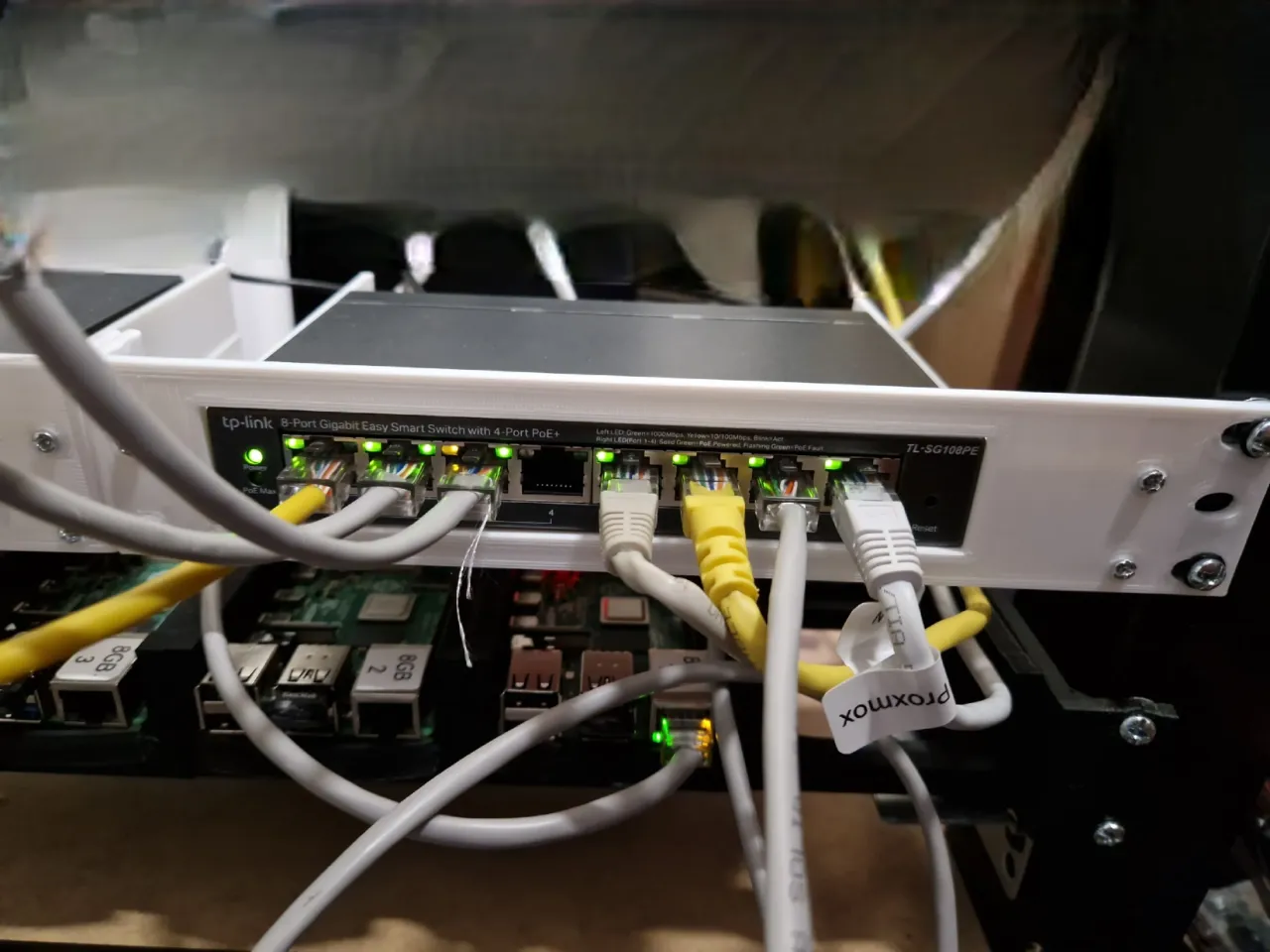 I made a custom rack mount for the router and controller : r/TPLink_Omada
