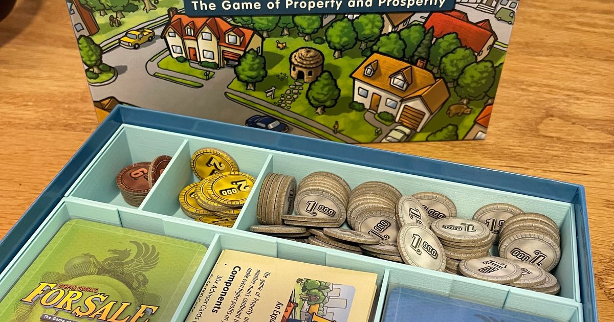 For Sale Game Insert by Jhollandb Download free STL model