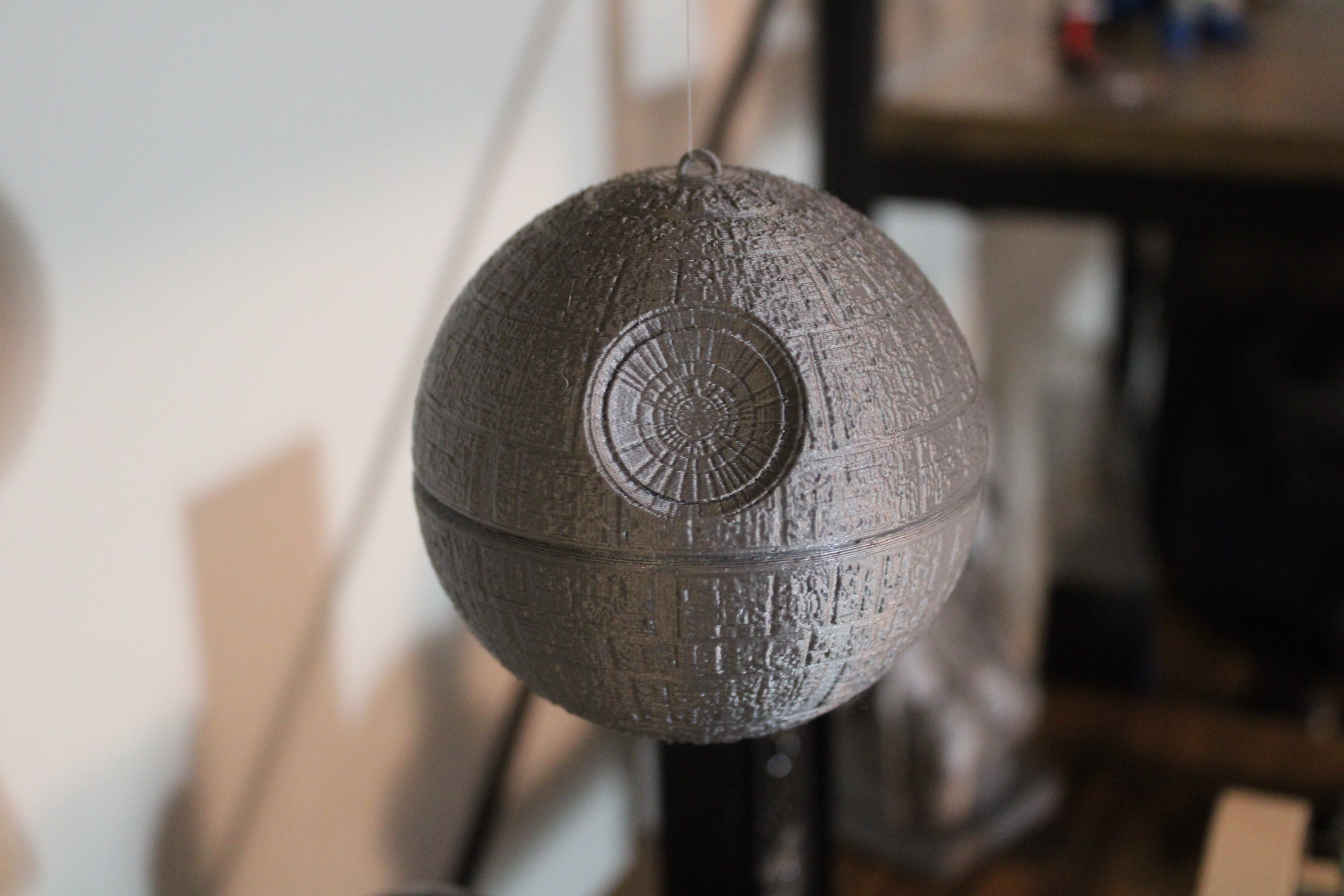 Death Star Ornament and Keychain Accessory