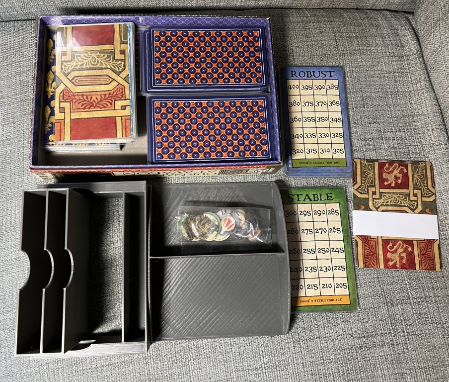 Tournament at Avalon insert for sleeved cards