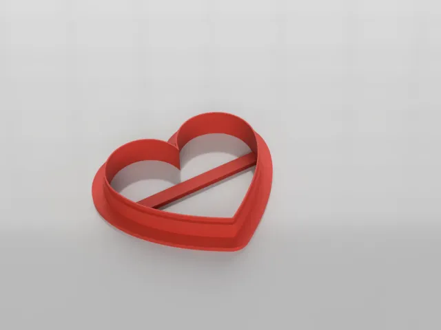 Heart cookie cutter | Herz Ausstechform