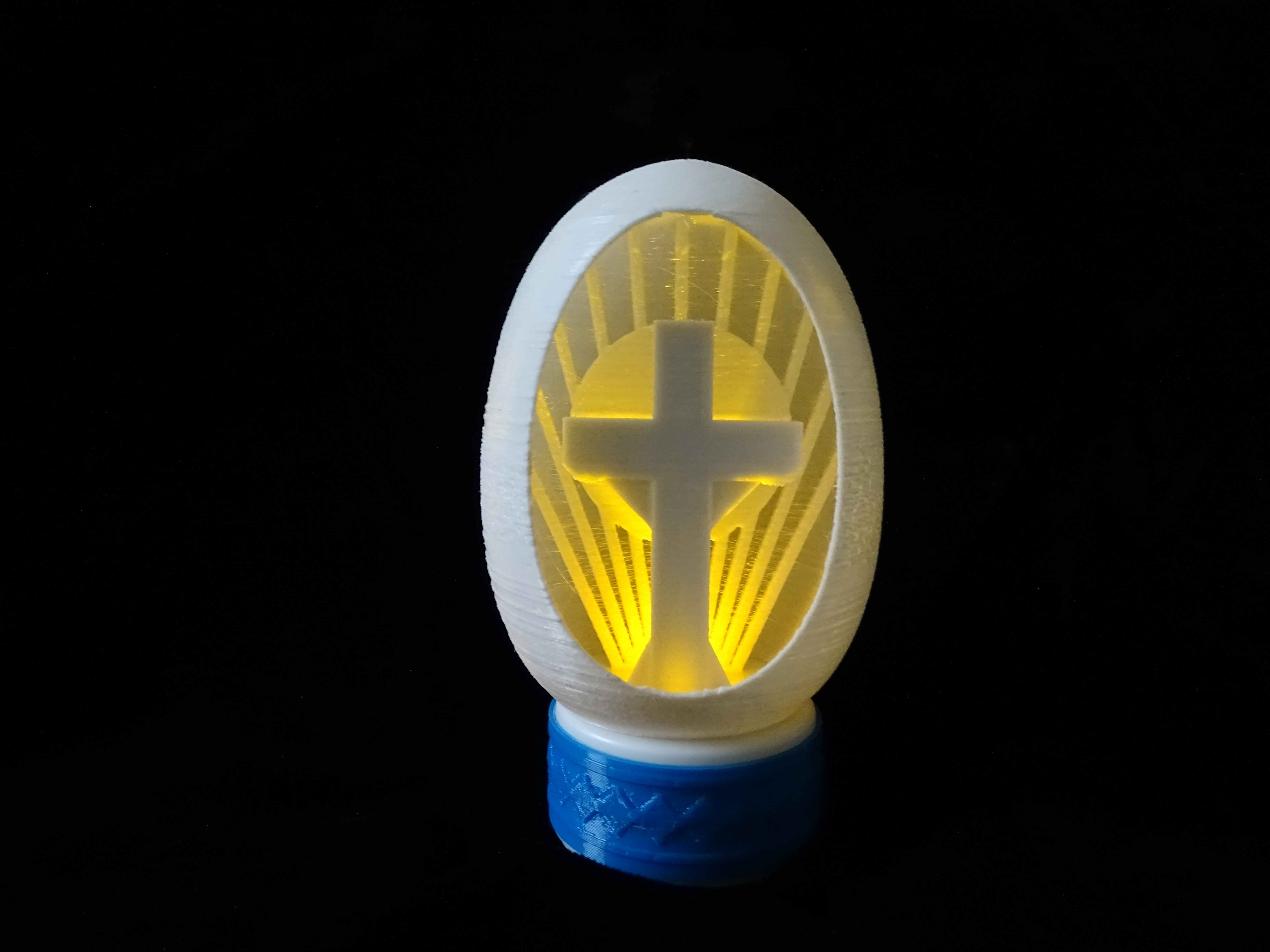 Miniatura 3 do modelo 3D Easter Egg Tea Light Cross
