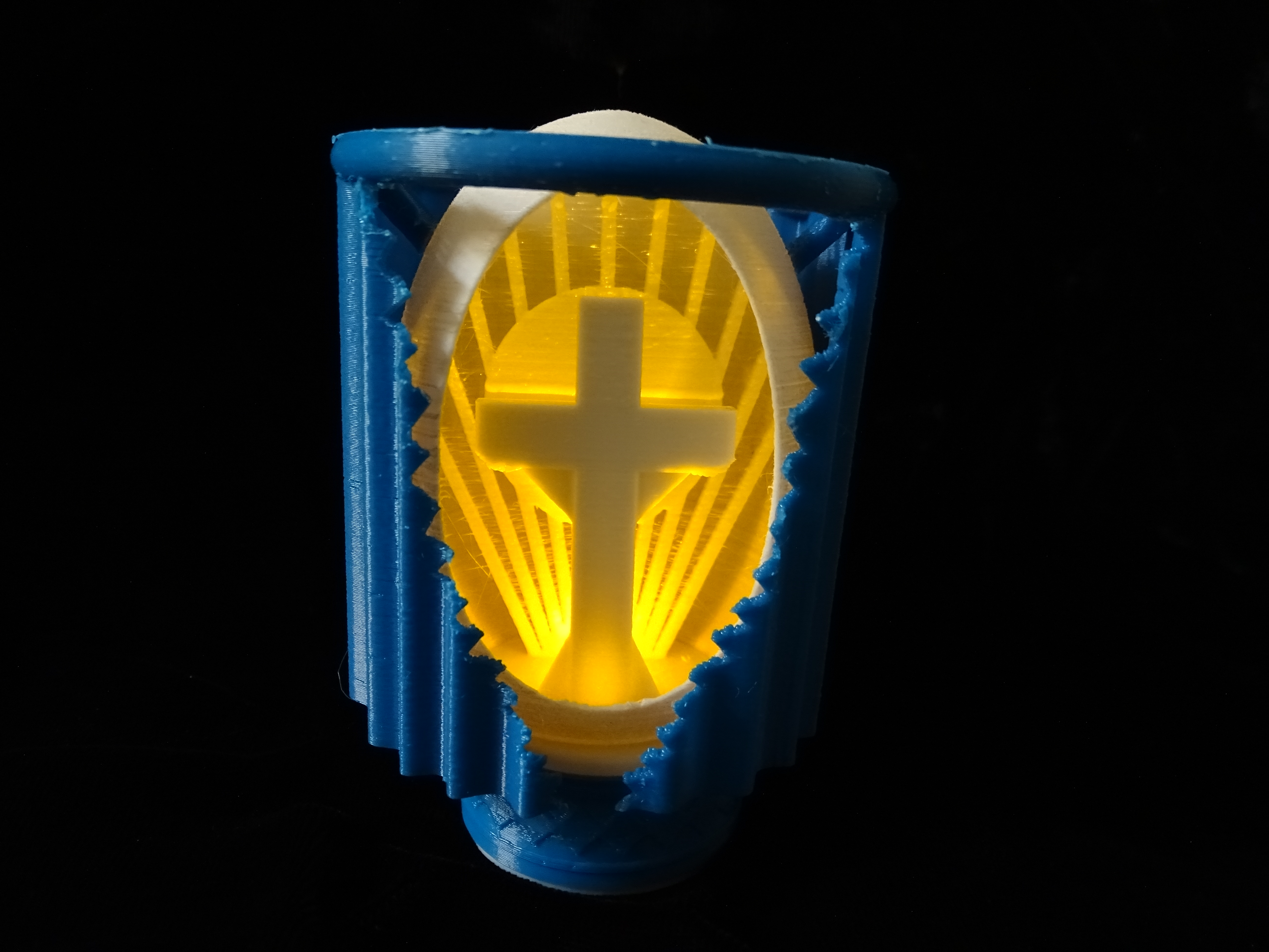 Miniatura 4 do modelo 3D Easter Egg Tea Light Cross