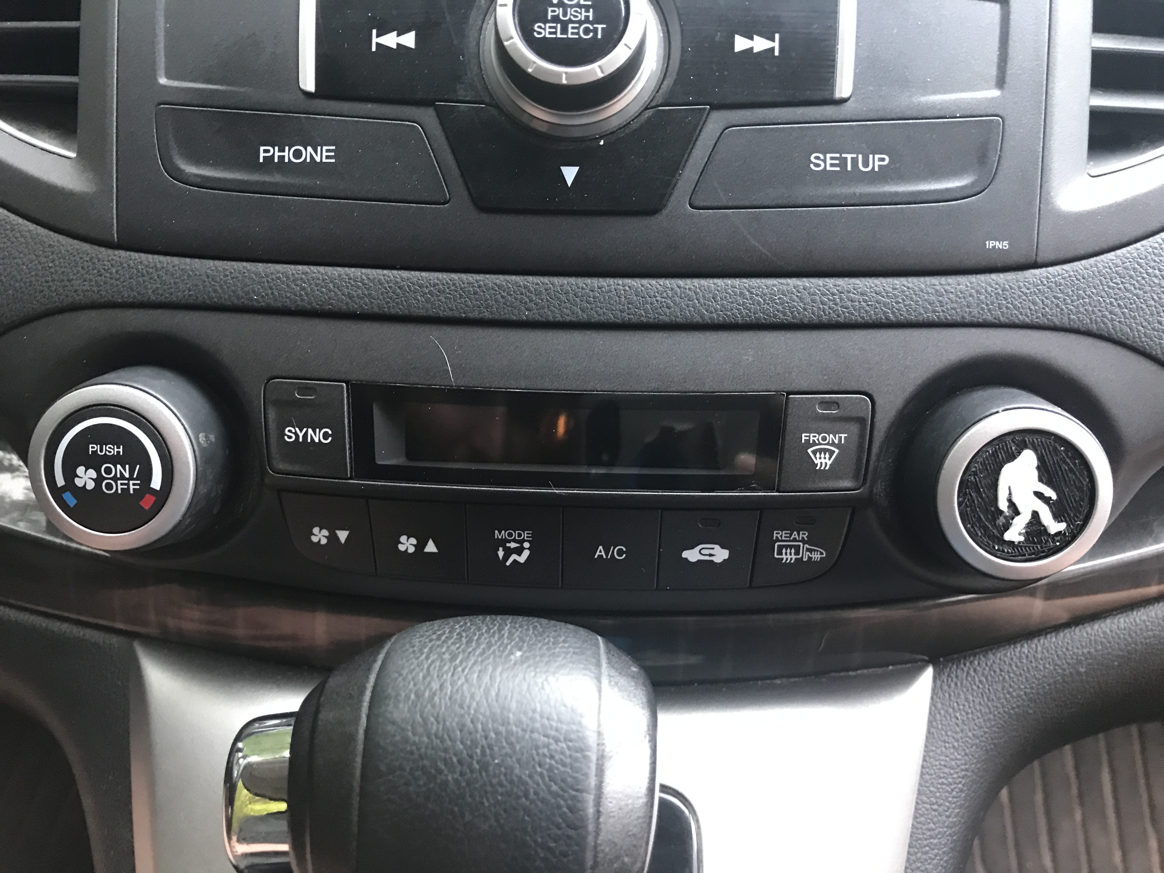 Temperature Control Button Honda CRV