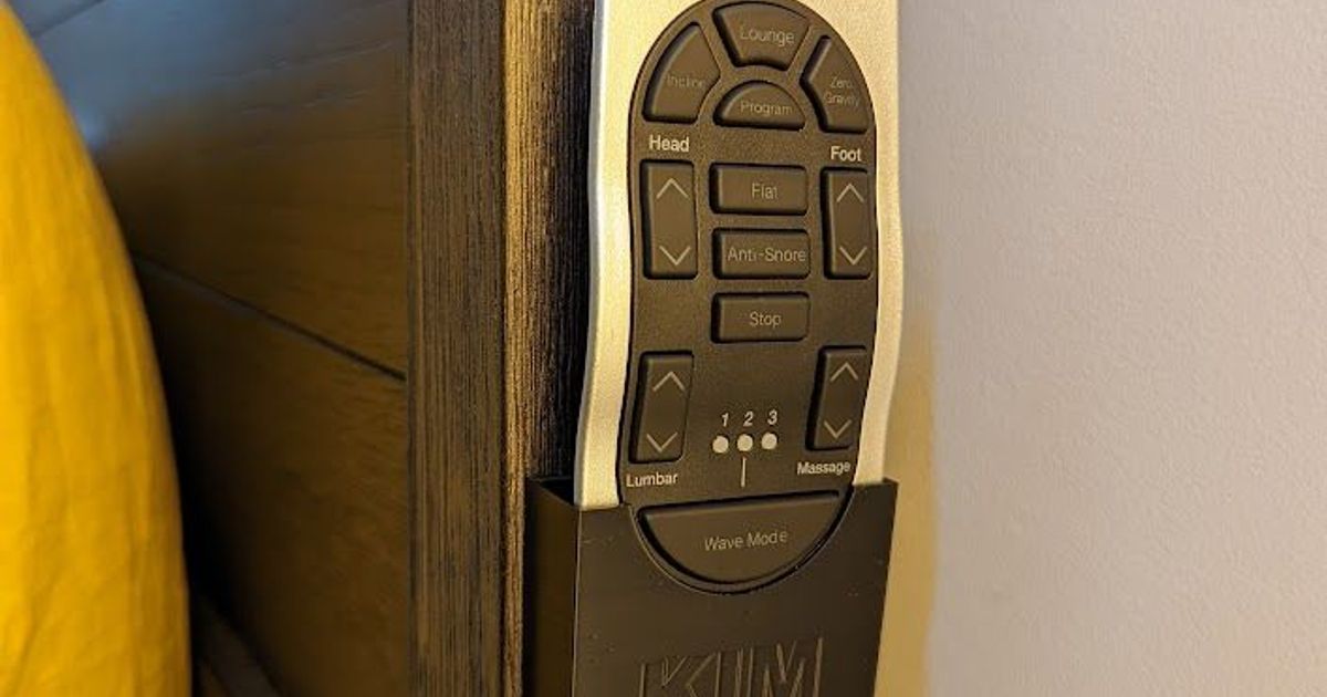 Mattress Firm Remote Holster by LethargicPuffin Download free STL