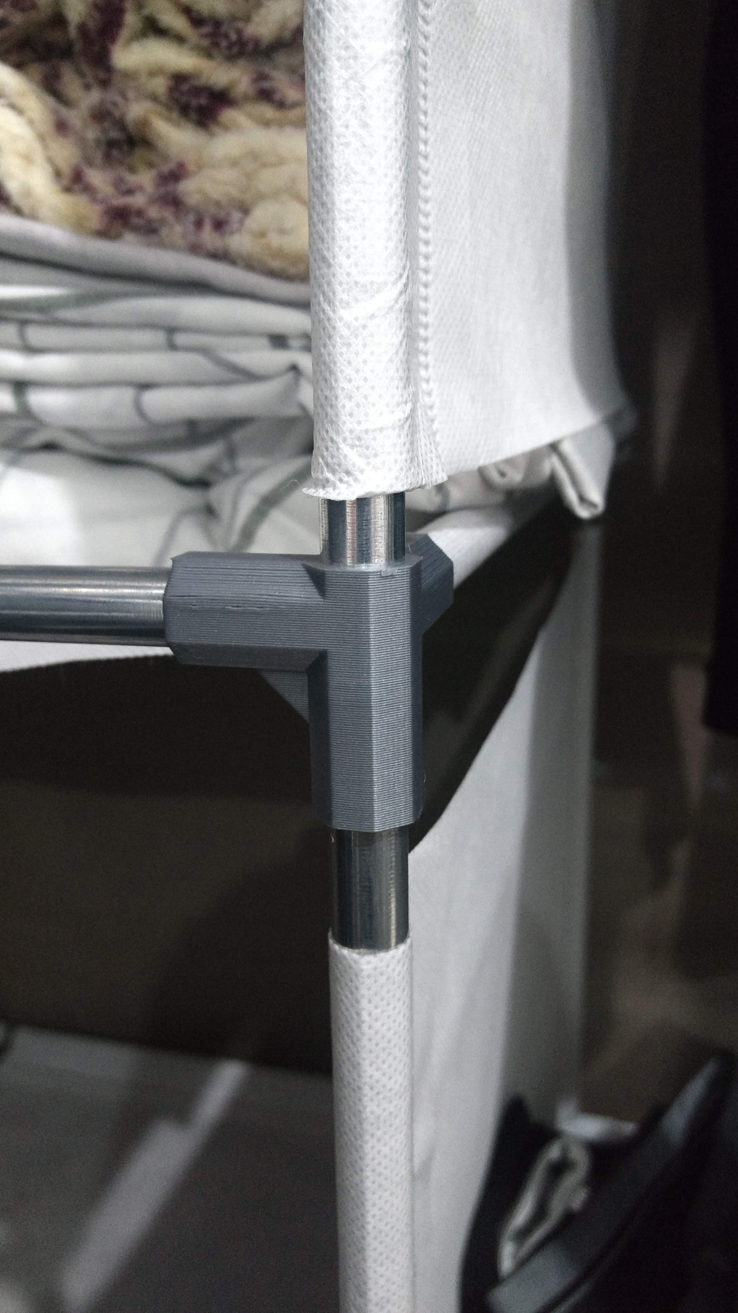 Cloth Corner Connector by Petkanna Download free STL model